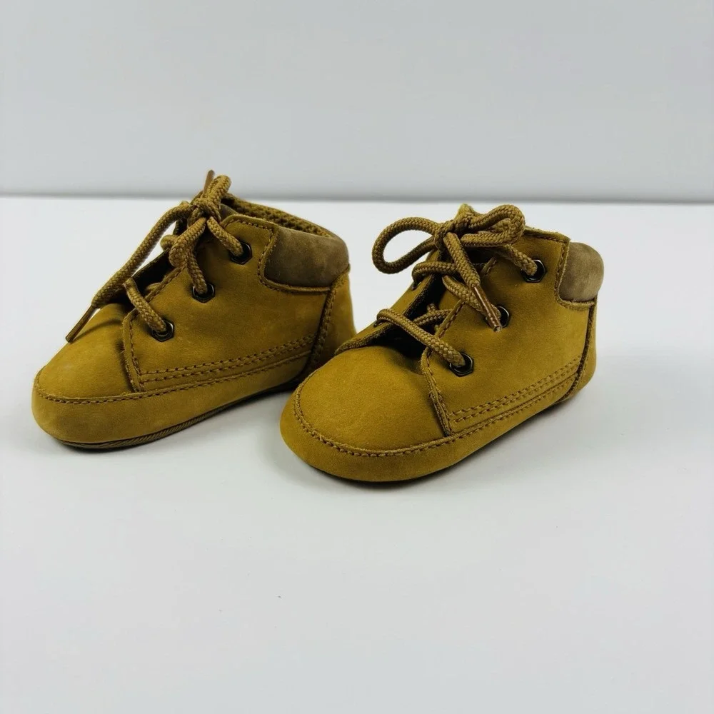Baby Deer Size 3 Infant Boots Leather Upper First‎ Crawlers Walkers Boys Shoes